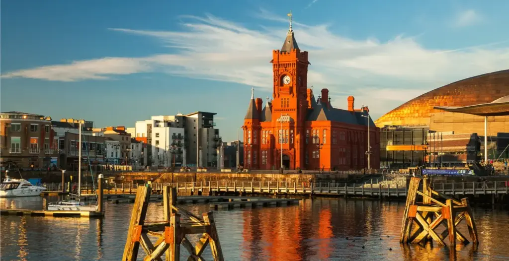 Cardiff Bay wales uk