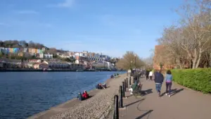 walking routes around bristol